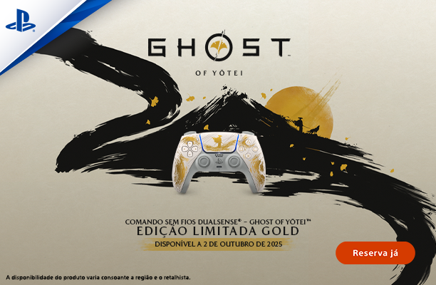 DualSense PS5 Edição Limitada Gold