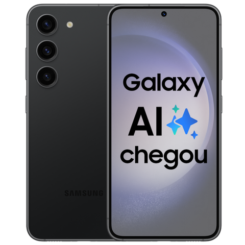 Smartphone Samsung Galaxy S23 5G Preto - 6.1