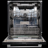 Máquina de Lavar Loiça Encastre Infiniton DIW-G61N Painel Preto 15 Conjuntos D