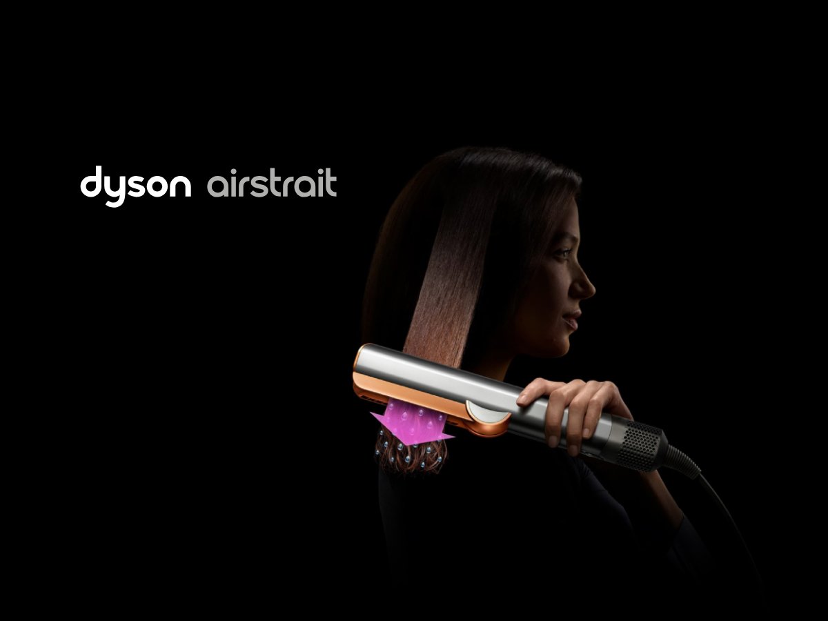 Novo Alisador Dyson Airstrait™