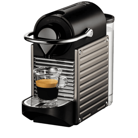 Máquina de Café Cápsulas Nespresso Krups Pixie XN304T10 Titânio