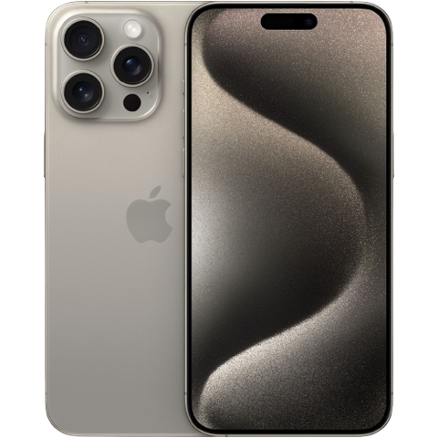 Apple iPhone 15 Pro Max Titânio Natural - Smartphone 6.7