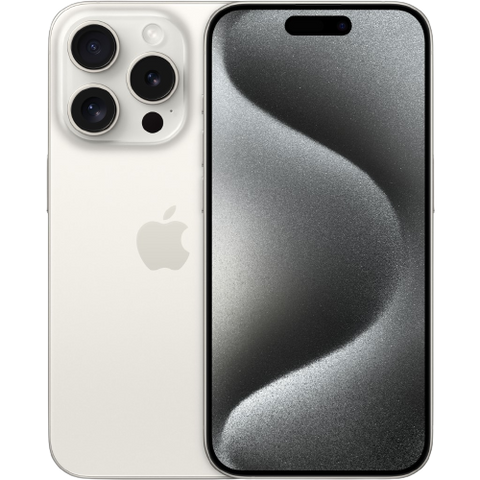 Apple iPhone 15 Pro Titânio Branco - Smartphone 6.1