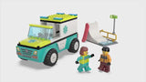 LEGO City 60403 - Ambulância de Emergência e Snowboarder