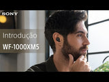 Auriculares Sony True Wireless WF1000XM5 - Prateado