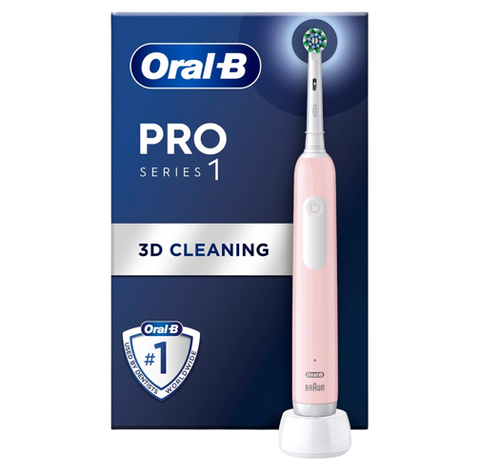 Escova de Dentes Elétrica Oral-B Pro Series 1 Rosa