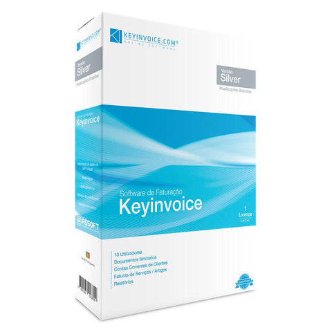 Software Keyinvoice Silver Software de Faturação 1 Ano