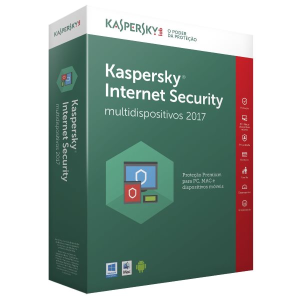 Internet Securiry 2017 - 3 Utilizadores 1 Ano (KL1941SBCFS-7POR) Image