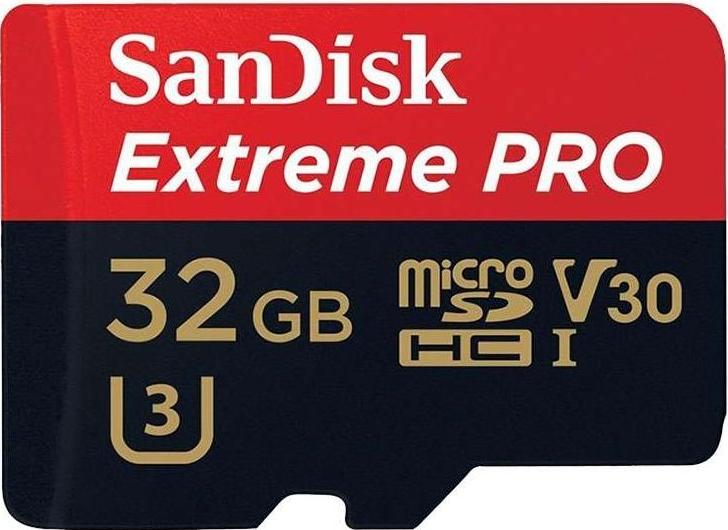 Cartão Micro SDHC Extreme Pro 32GB Classe 10 100 MB/s Image