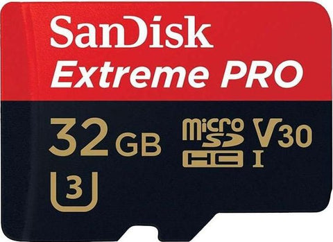 Cartão Micro SDHC SanDisk Extreme Pro 32GB Classe 10 100 MB/s