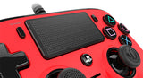 Comando PS4 Nacon com Fios Vermelho PS4