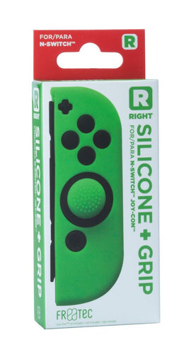 Proteção Silicone + Grips Blade Nintendo Switch para Joy-Con Direito Verde