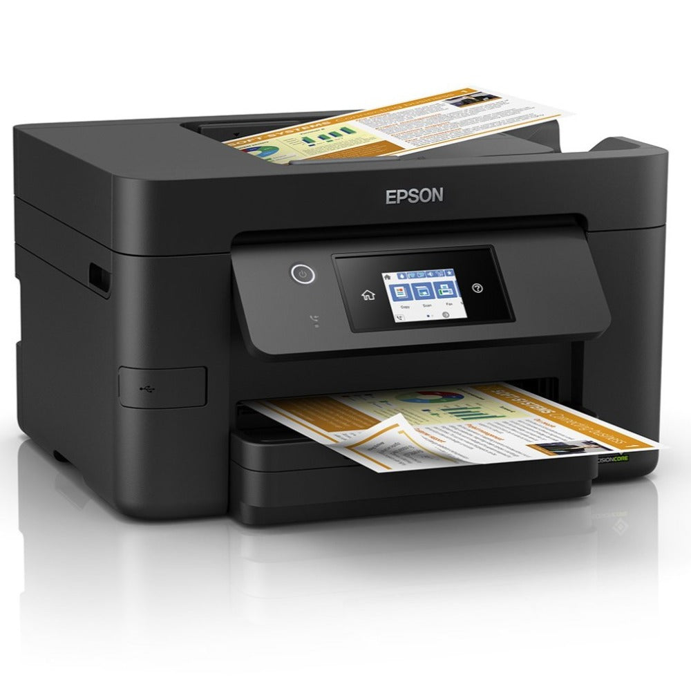 Impressora Multifunções Epson WorkForce Pro WF-3825DWF Jato Tinta Cores Fax WiFi