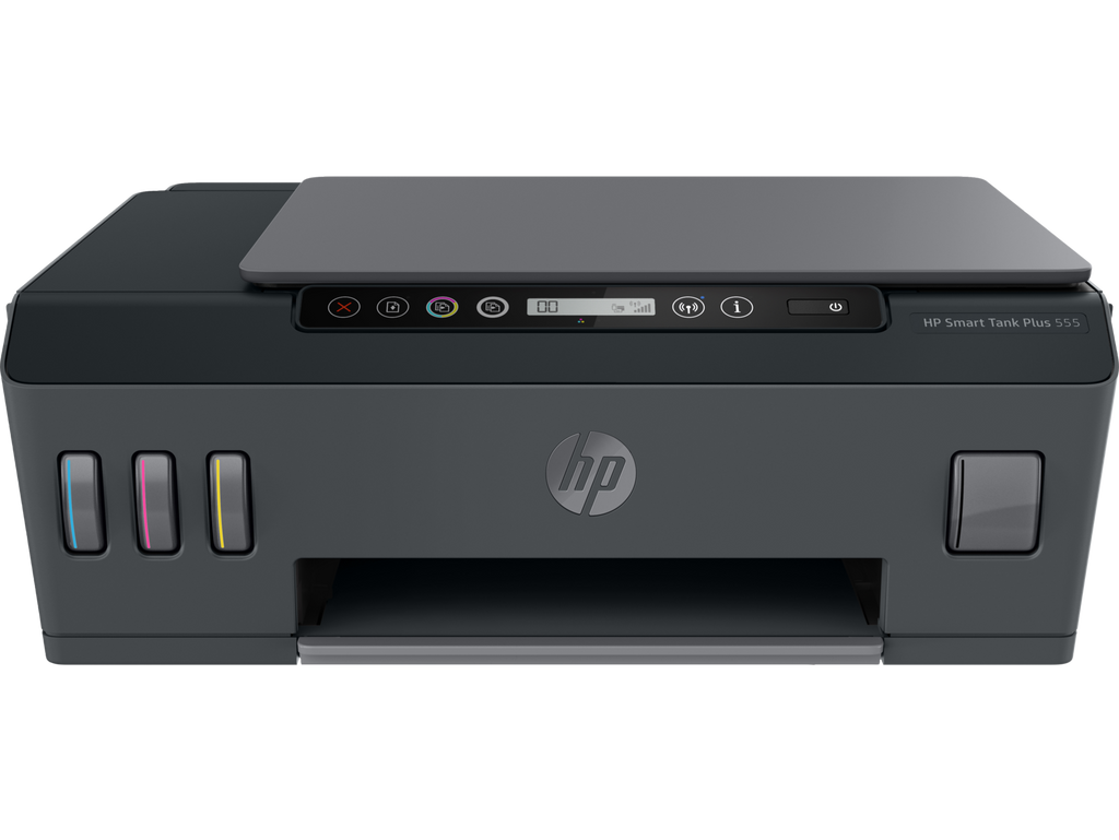 Impressora Multifunções HP Smart Tank Plus 555 Wireless Jato Tinta Cores