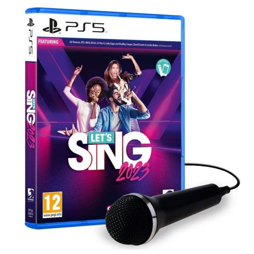 Jogo PS5 Let's Sing 2023 + 1 Microfone