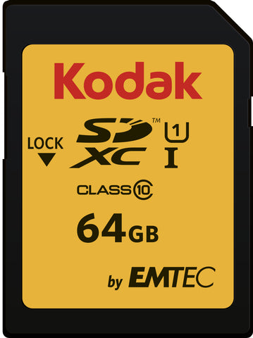 Cartão SDHC Emtec 64 GB SDXC UHS-I Classe 10