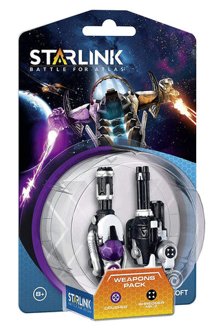 Figura Starlink Ubisoft Weapon Pack Crusher + Shredder Toys