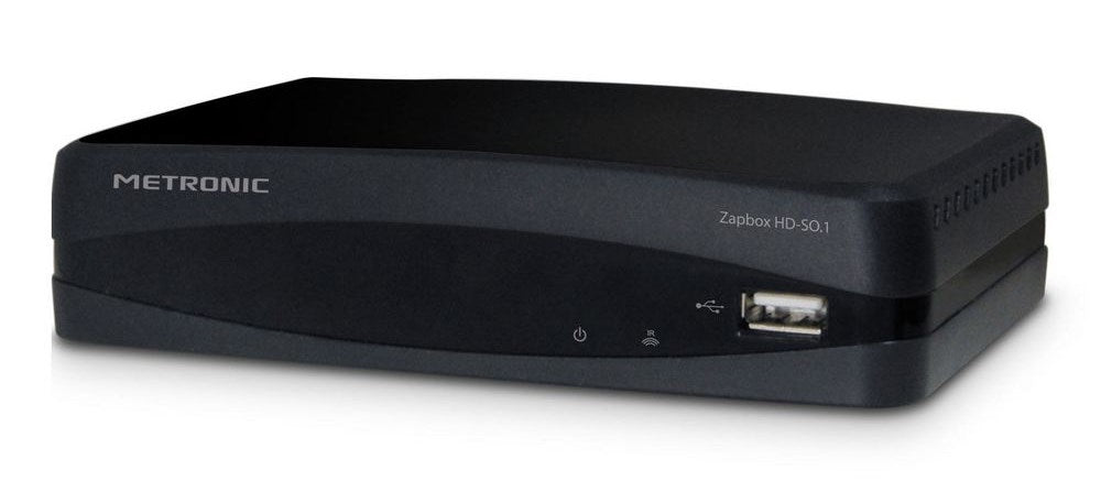 Recetor TDT Metronic ZapBox HD-S0.1 HD USB PVR (441615)