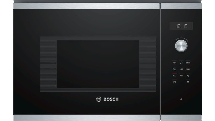 Micro-ondas Encastre Bosch BFL524MS0 (20 L - 800 W - Inox)