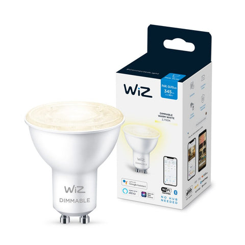 Lâmpada Smart WiZ LED Wi-Fi 4.7 W GU10