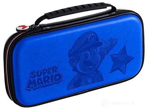 Bolsa Big Ben Nintendo Switch Super Mário Deluxe Azul