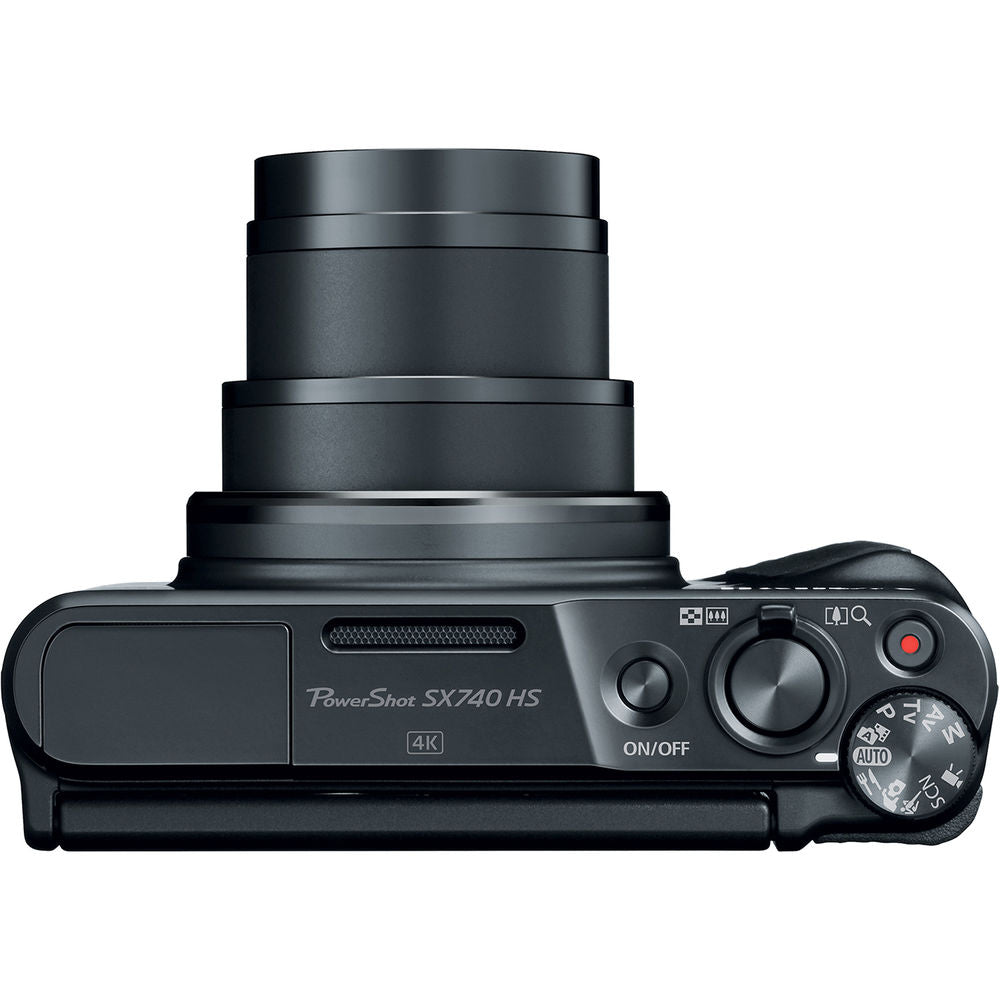 Máquina Fotográfica Canon PowerShot SX740 HS Preta - 21 MP | Zoom 40x | 1/2.3 | f3.3-6.9