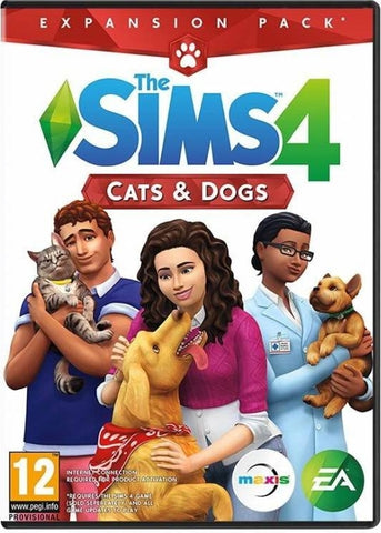 Jogo PC Os Sims 4 (Ep4) Expansão Gatos - Cães
