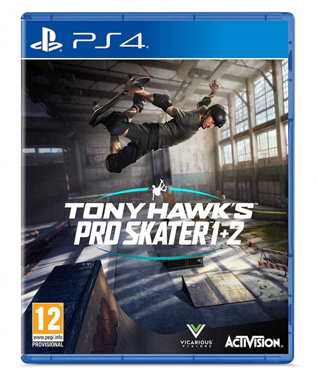 Jogo PS4 Tony Hawk's Pro Skater 1+2 Remaster
