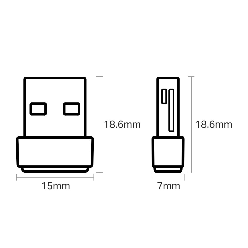 Adaptador USB Wireless TP-Link Archer T2u