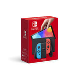 Consola Nintendo Switch ( Versão OLED ) Azul Néon / Vermelho Néon