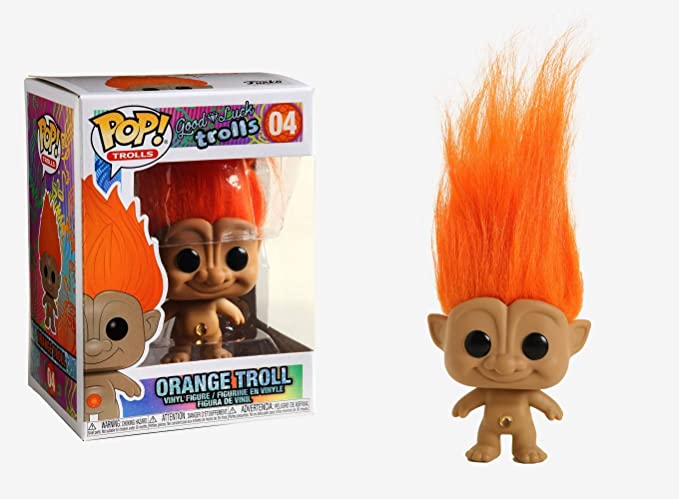 Figura Pop #04 Orange Troll - Trolls