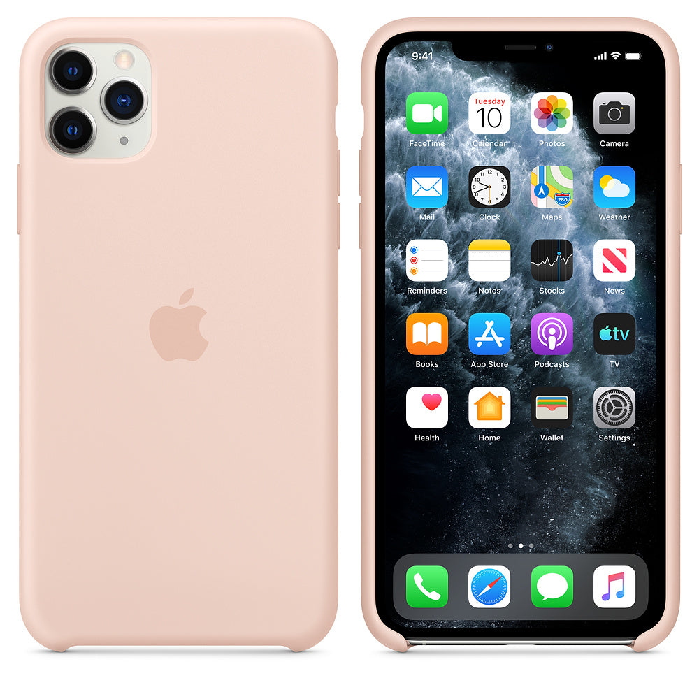 Capa Apple iPhone 11 Pro Max Capa de Silicone - Pink Sand