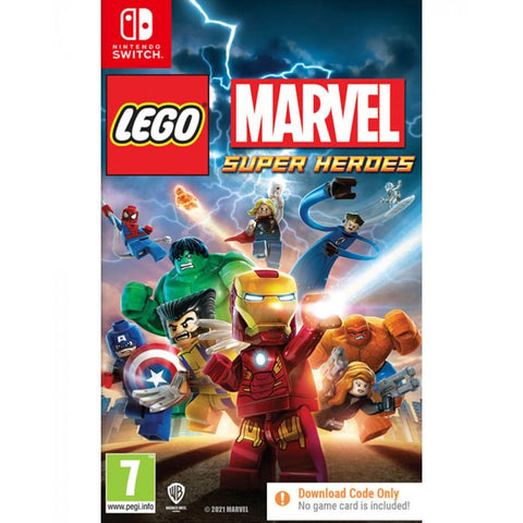 Jogo Switch Lego Marvel Super Heroes (Código de Download)