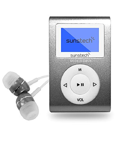 Leitor MP3 Sunstech Dedalo III 8GB Cinza