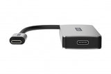 HUB USB 3.1 Sitecom CN-406 2x USB-C Leitor Cartões SD/MicroSD