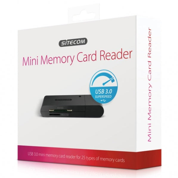 Leitor Cartões de Memória Sitecom MD-063 25-em-1 USB 3.0