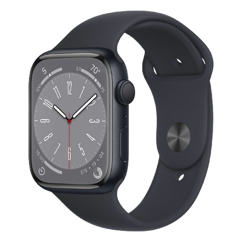 Apple Watch Series 8 GPS 45mm Meia-noite - Smartwatch