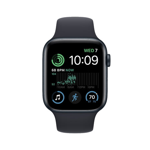 Apple Watch SE GPS 44mm Meia-Noite - Smartwatch