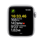 Apple Watch SE 44mm GPS Prateado e Azul Abissal - Smartwatch