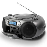 Rádio CD Aiwa BBTC-550MG CD MP3 K7 Bluetooth Preto