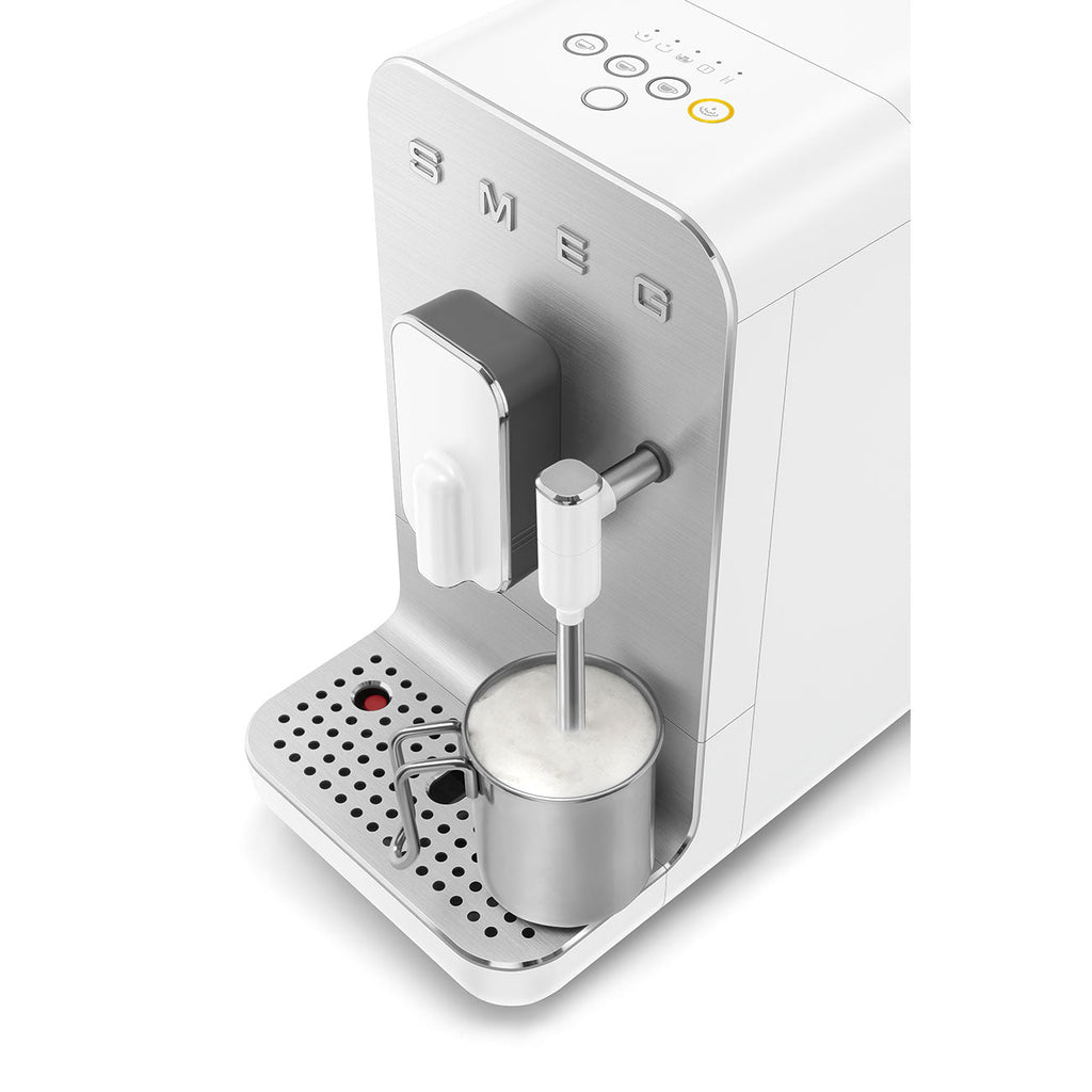 Maquina Café Automática SMEG BCC01WHMEU Branco - Rick & Mark