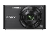 Máquina Fotográfica Sony DSC-W830 Preta - 20 MP | Zoom 8x | 1/2.3 | f3.3-6.3