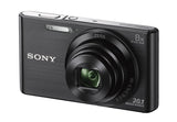 Máquina Fotográfica Sony DSC-W830 Preta - 20 MP | Zoom 8x | 1/2.3 | f3.3-6.3