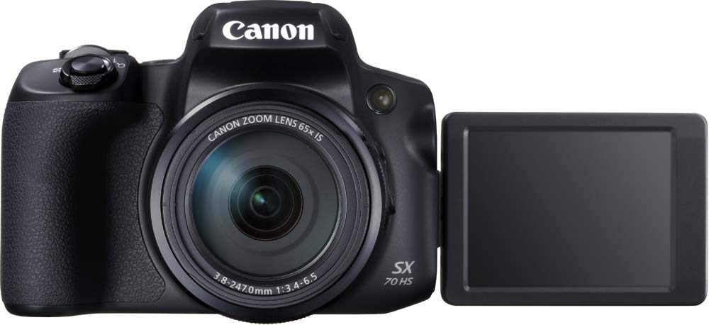 Máquina Fotográfica Canon PowerShot SX70 HS - 20.3 MP | Zoom 65x | 1/2.3 | f3.4-6.5