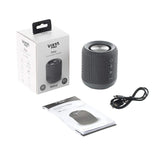 Coluna Portátil Vieta Pro Easy Bluetooth FM USB Chumbo