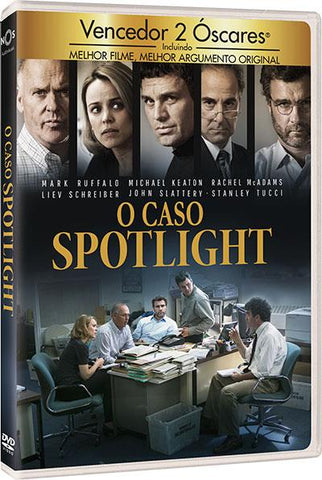 DVD O Caso Spotlight