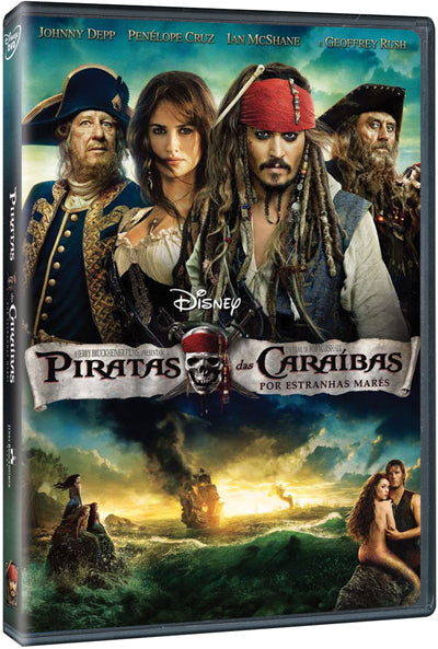 DVD Piratas Das Caraibas Por Estranhas Marés