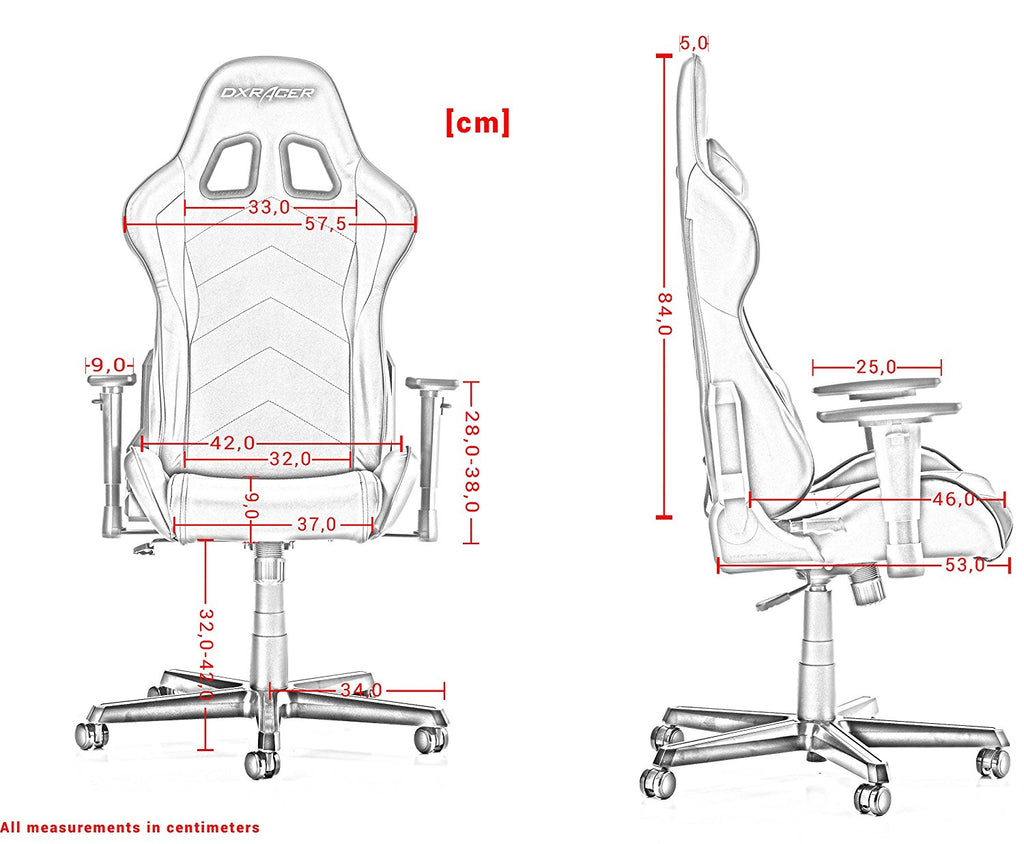 Cadeira Gaming DXRacer Formula F11-Preto
