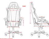 Cadeira Gaming DXRacer King K06-Preto