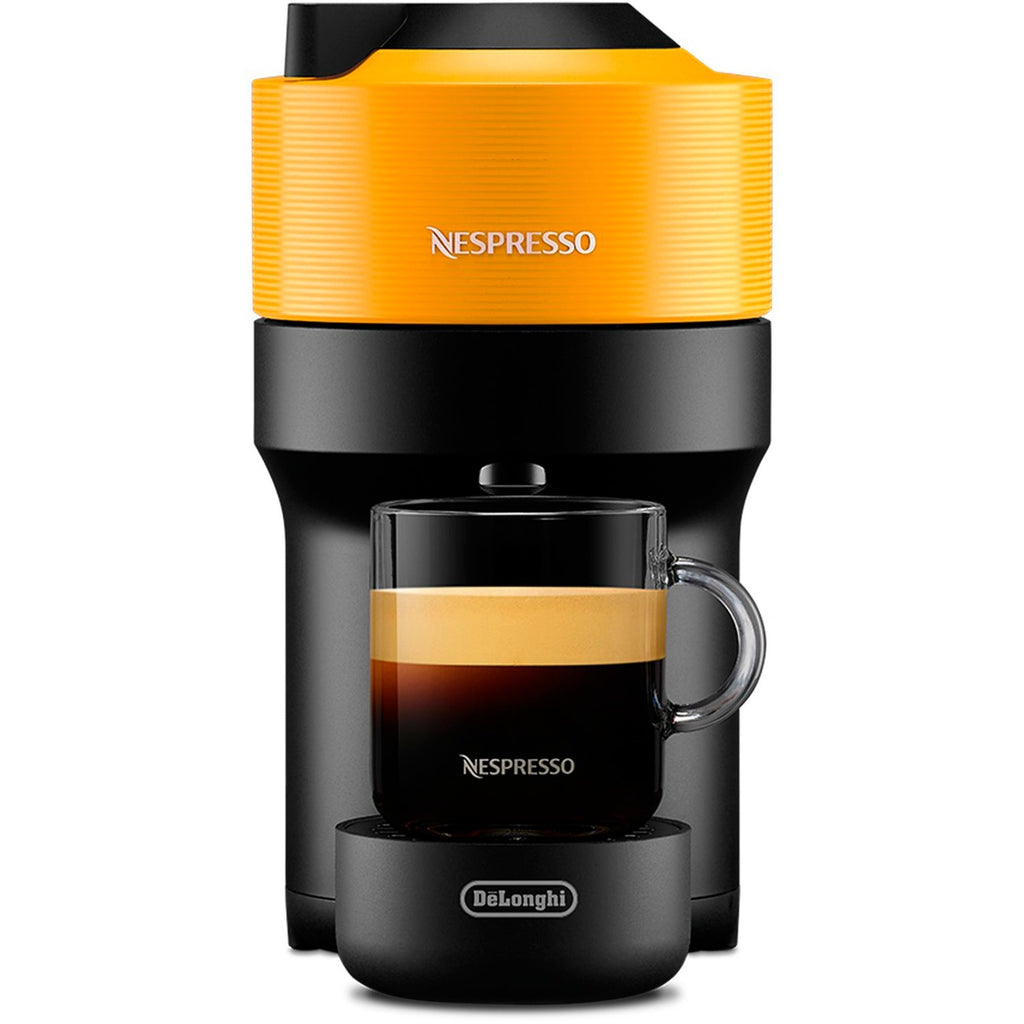 Máquina de Café Cápsulas Nespresso DeLonghi Vertuo POP ENV90.Y Amarelo